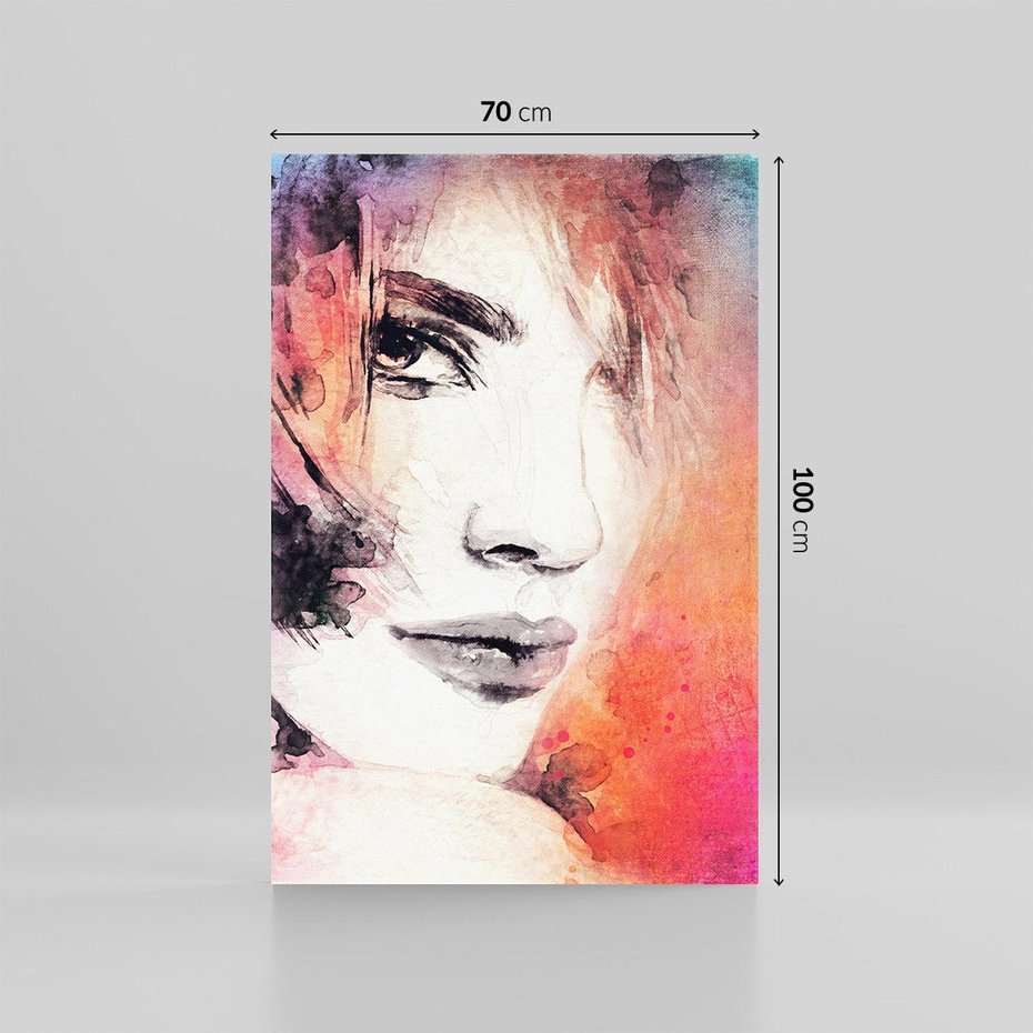 Obraz na płótnie 70x100 - Kobieta w sztuce - portret, kobieta