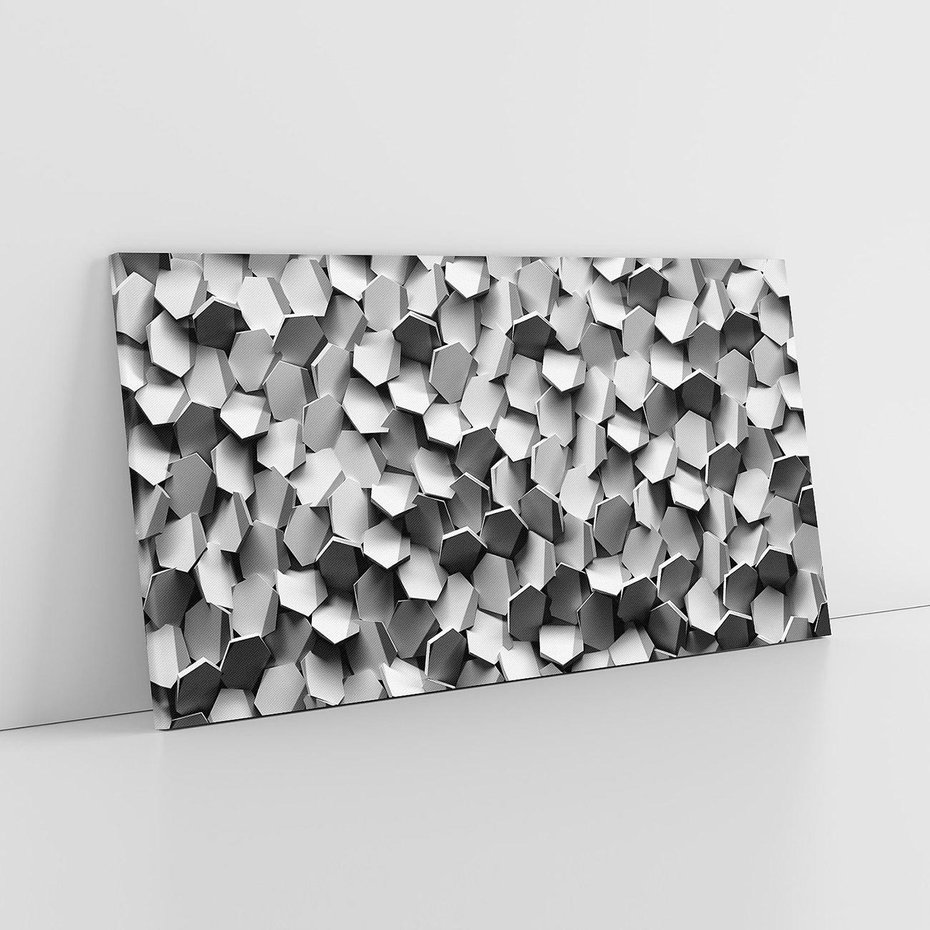 Obraz na płótnie 120x60 - Odkryj głębię sztuki - graficzne, 3D