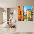 Obraz na płótnie 30x30 - Magia Kanałów Weneckich - Wenecja, kanały