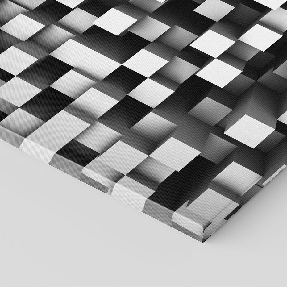 Obraz na płótnie 120x40 - Abstrakcyjne wizje w 3D - 3D, abstrakcja