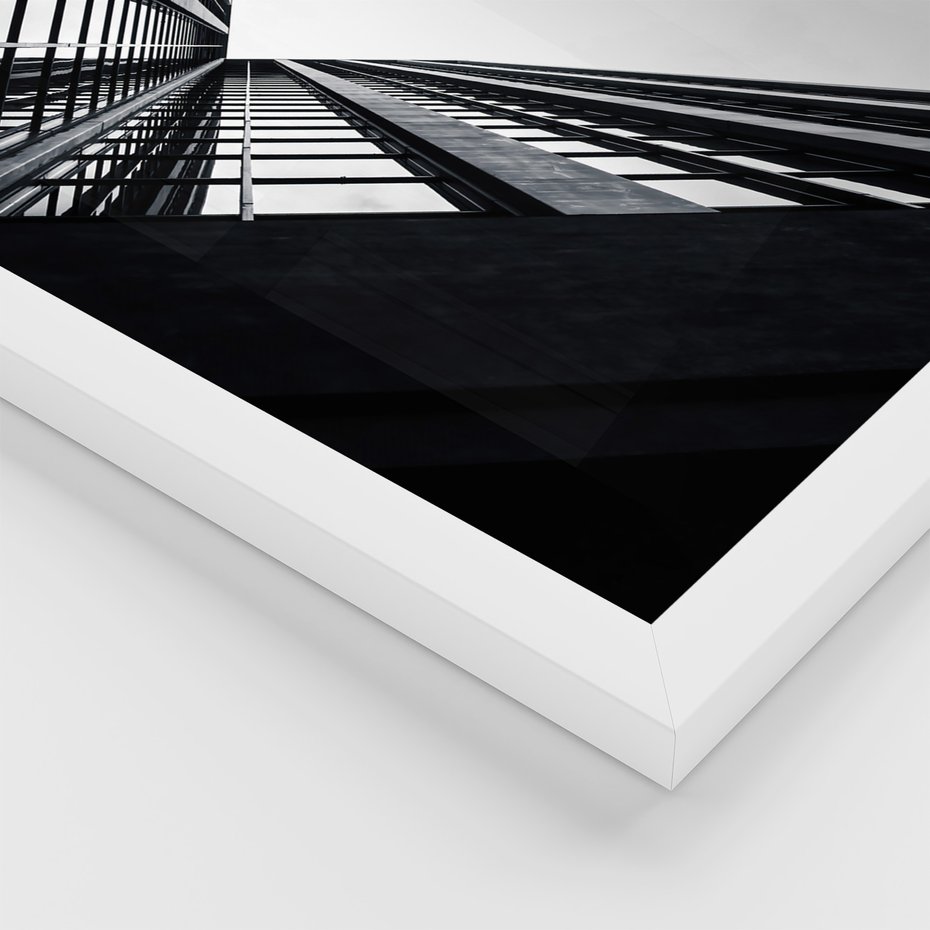 Zestaw obrazy w ramie 30x40 galeria - Miasto, Nowy, Jork, architektura - rama biała