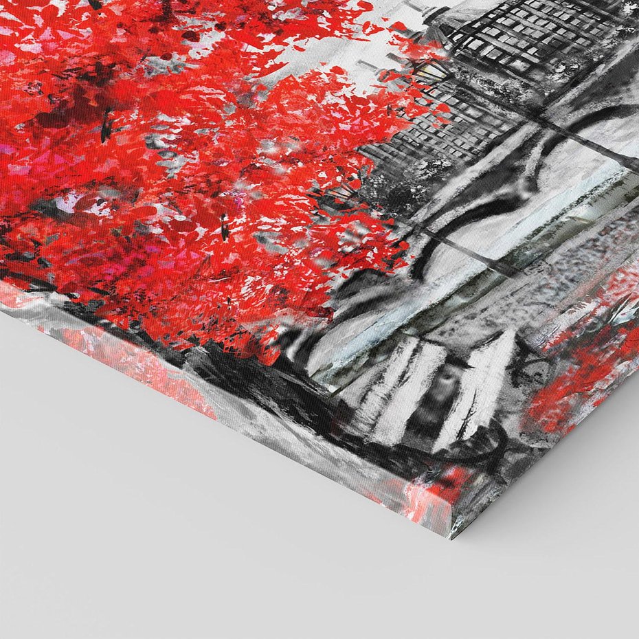 Obraz na płótnie 70x50 - Big Ben w Londynie - londyn, big ben