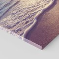 Obraz na płótnie 30x30 - Plaża: błogie chwile nad morzem - plaża, morze
