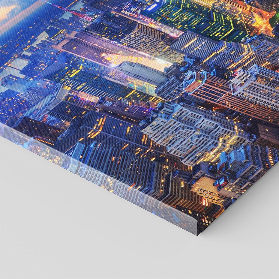 Obraz na płótnie 90x30 - Energia wielkiego miasta - Nowy Jork, NY