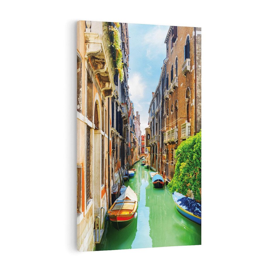 Obraz na płótnie 70x100 - Wenecja: romantyczne miasto wodnych dróg - Wenecja, Włochy