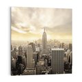 Obraz na płótnie 50x50 - Magia Manhattanu: miasto, które nigdy nie śpi - Manhattan, NY