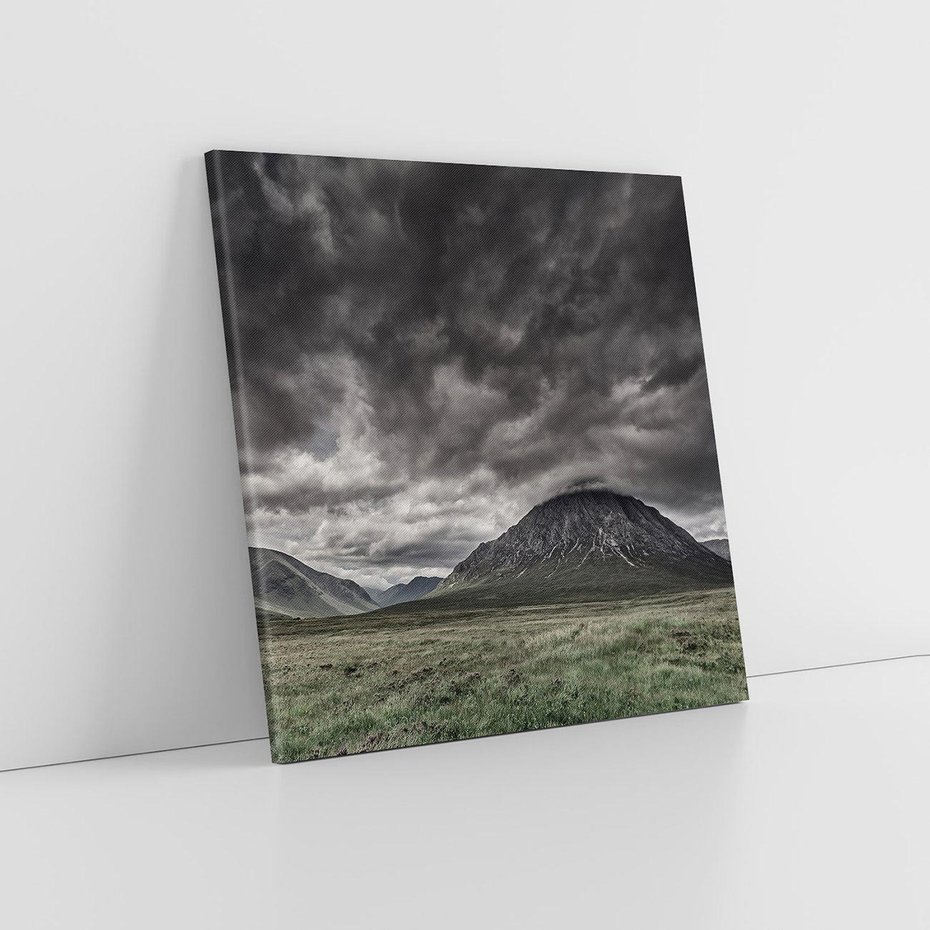 Obraz na płótnie 70x70 - Górska majestatyczność - góry, krajobraz