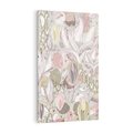 Obraz na płótnie 50x70 - Pejzaże zatajonej duszy - połączenie tekstur, roślinne motywy