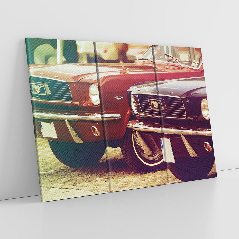 Obraz na płótnie 120x80 - Mustang - Muscle Car Retro - mustang, muscle car