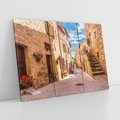 Obraz na płótnie 120x80 - Malownicze zakątki miasta - uliczka, miasto