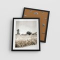 Plakat w ramie 40x50 - Idylliczna Zima - zima, krajobraz zimowy - rama czarna
