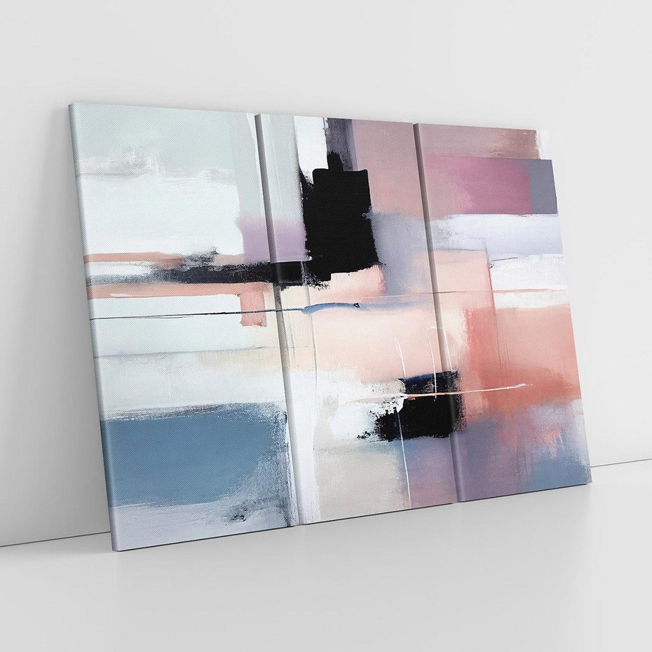 Obraz na płótnie 120x80 - Zamglone Kierunki - abstrakcja, obraz olejny