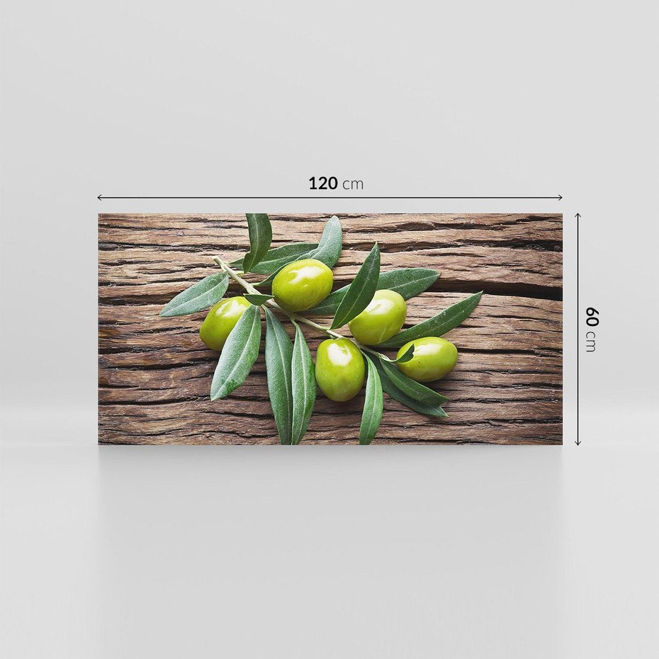 Obraz na płótnie 120x60 - Symbol Żyzności i Urodzaju - oliwki, roślina