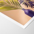 Plakat bez ramy 40x50 - Delikatne Piękno - palma, pastele