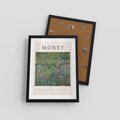 Plakat w ramie 30x40 - Reprodukcja Moneta - Monet, reprodukcja - rama czarna