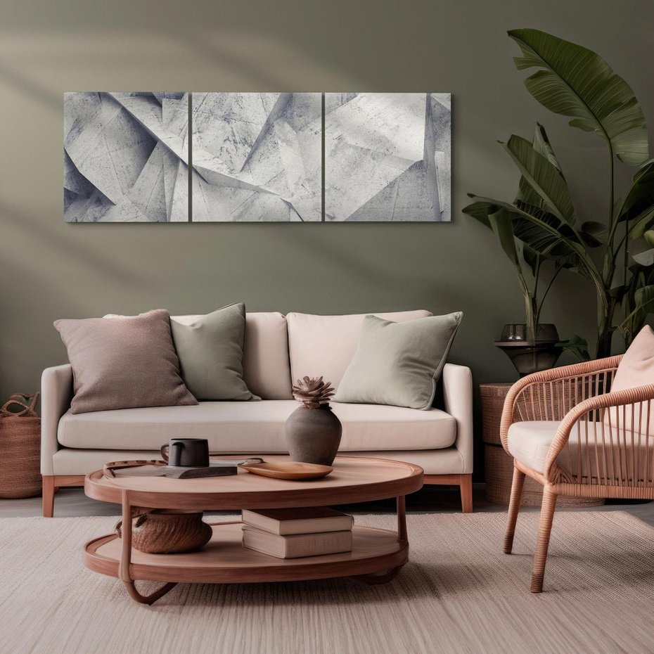 Obraz na płótnie 90x30 - Architektura w trójwymiarowym wymiarze - architektura, 3D