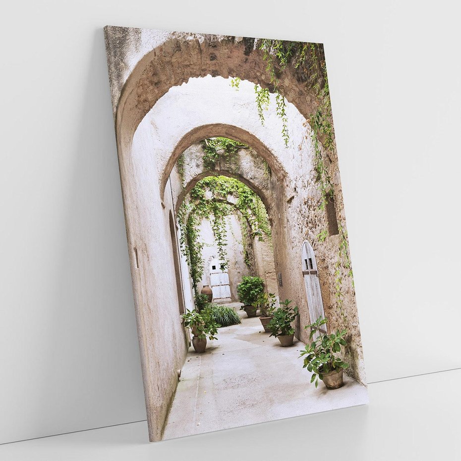 Obraz na płótnie 70x100 - Urokliwa Zaułek - klimatyczna, uliczka