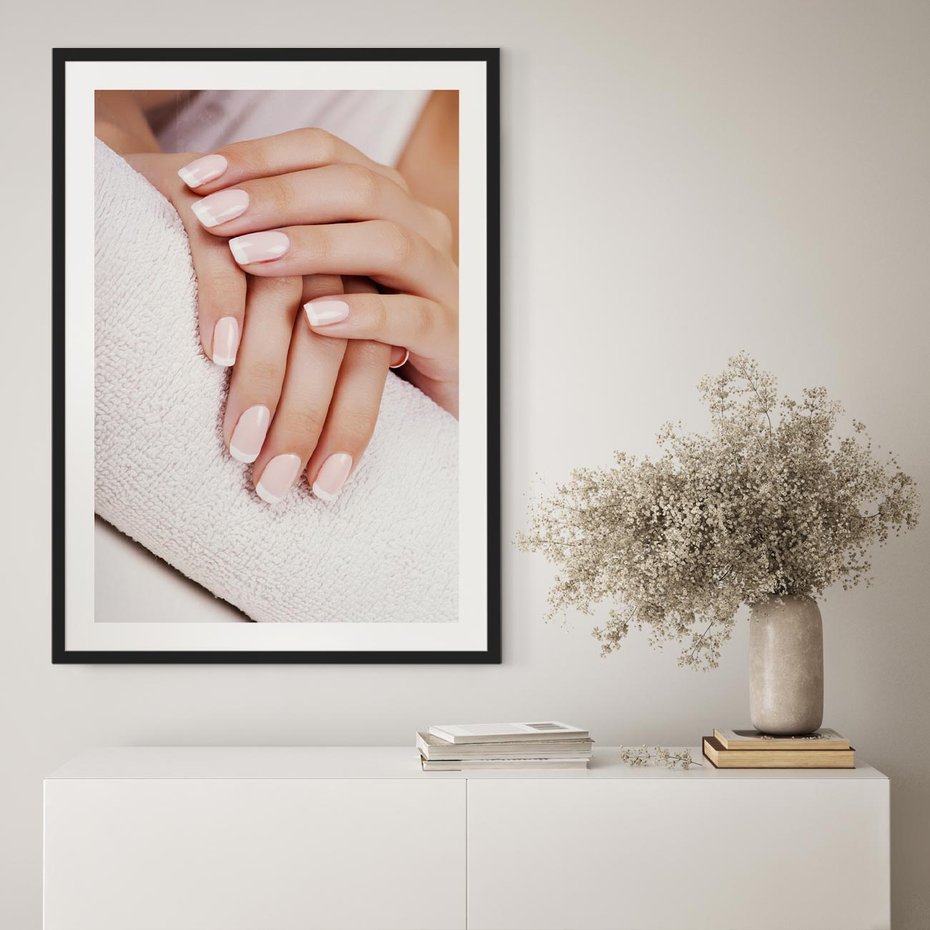 Plakat bez ramy 30x40 - Piękno manicure - manicure, paznokcie