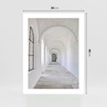 Plakat bez ramy 30x40 - Architektoniczne Przejście - architektura, korytarz