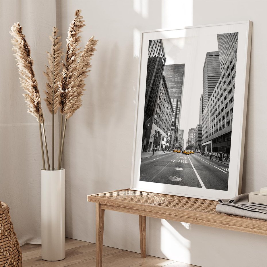 Plakat bez ramy 21x30 - Ulica Nowego Jorku - ulica, Nowy Jork