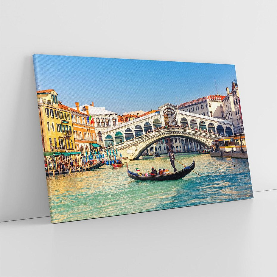 Obraz na płótnie 70x50 - Wenecja: romantyczne zakątki miasta - Wenecja, Włochy