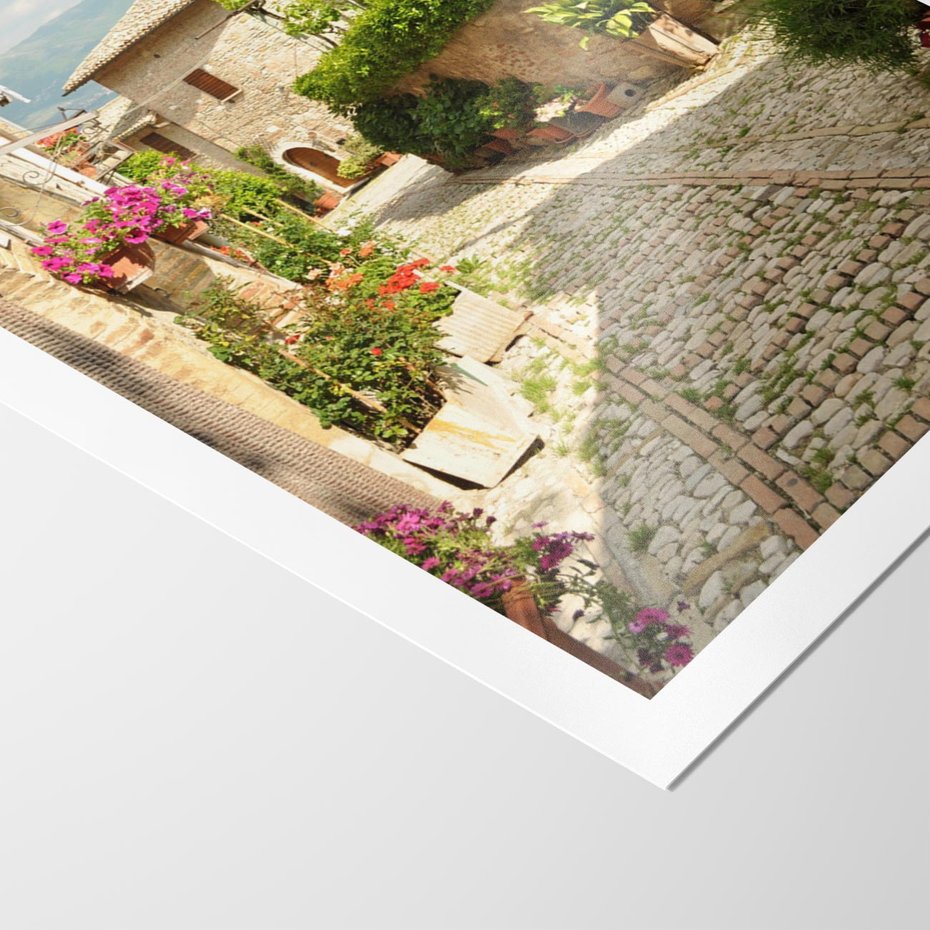 Plakat bez ramy 30x40 - Włoskie Uliczki - włoska, uliczka