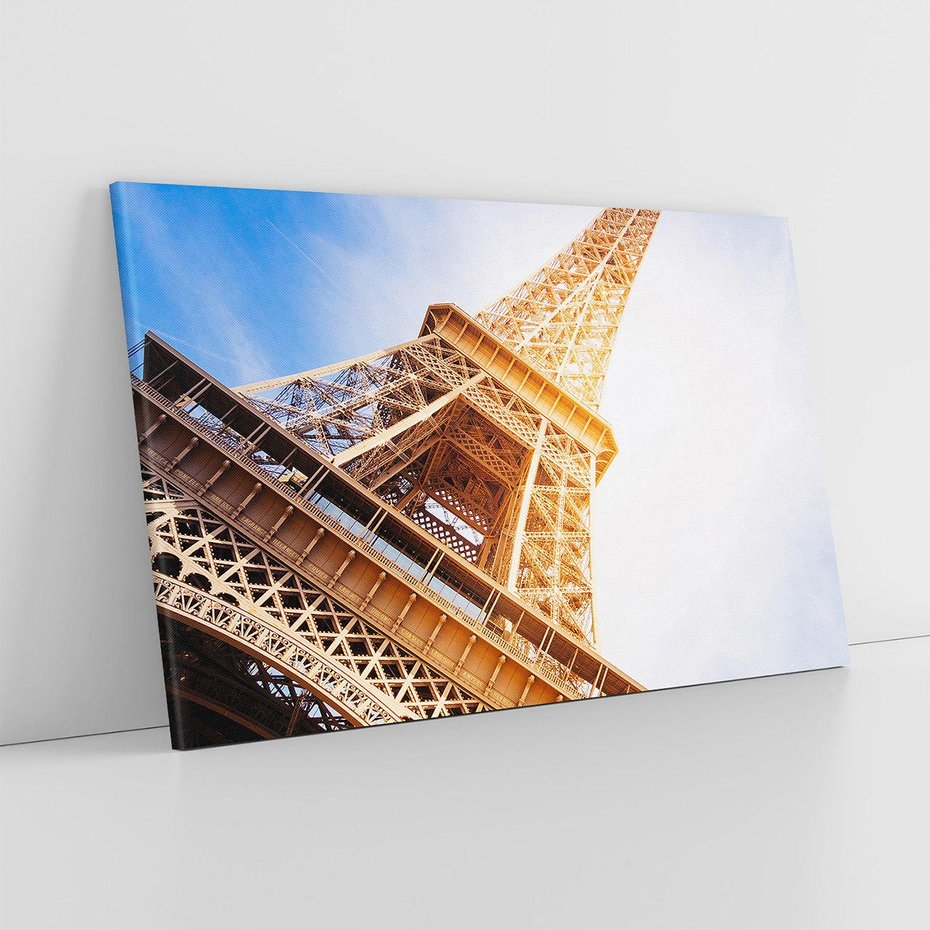 Obraz na płótnie 120x80 - Eiffla - ikona Paryża - Eiffla, Paryż