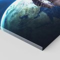 Obraz na płótnie 120x80 - Kosmiczna przygoda - kosmos, astronauta