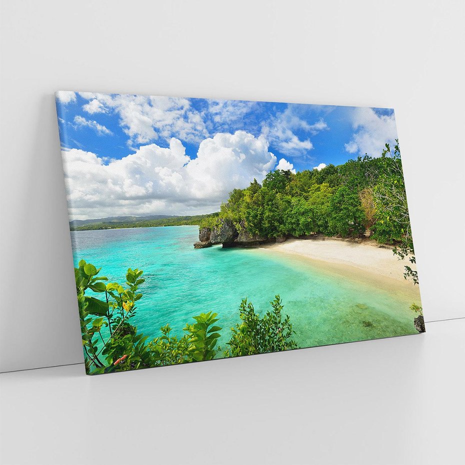 Obraz na płótnie 120x80 - Tropikalna wyspa na Filipinach - Filipiny, tropikalna
