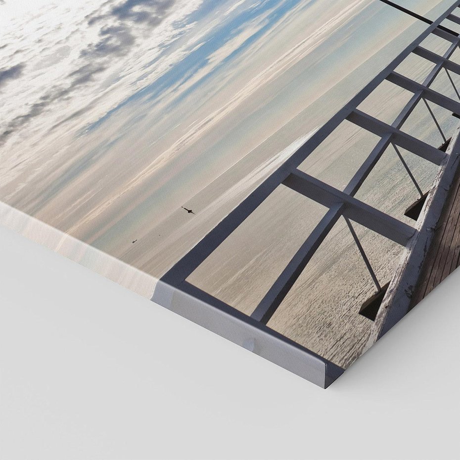 Obraz na płótnie 140x70 - Molo nad Bałtykiem w Gdyni - molo, Gdynia