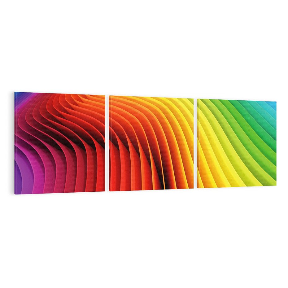 Obraz na płótnie 120x40 - Wyrażenie bez granic - abstrakcja