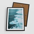 Plakat w ramie 50x70 - Morska potęga - morze, ocean - rama czarna