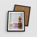 Plakat w ramie 40x50 - Spa japońskie: sztuka relaksu - spa, japońskie - rama czarna