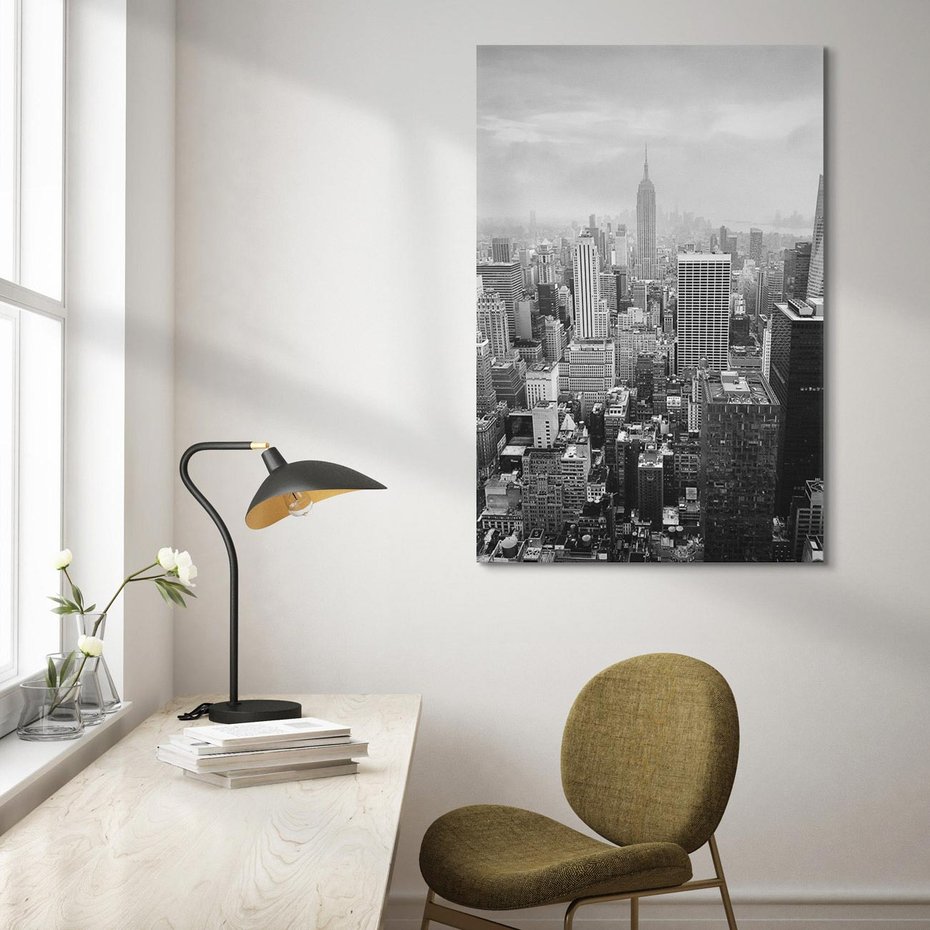 Obraz na płótnie 70x100 - Majestatyczne Wysokości - Nowy Jork, wieżowce