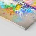 Obraz na płótnie 60x60 - Kolory Kreatywnej Koncepcji - abstrakcyjna grafika, szkic żarówki