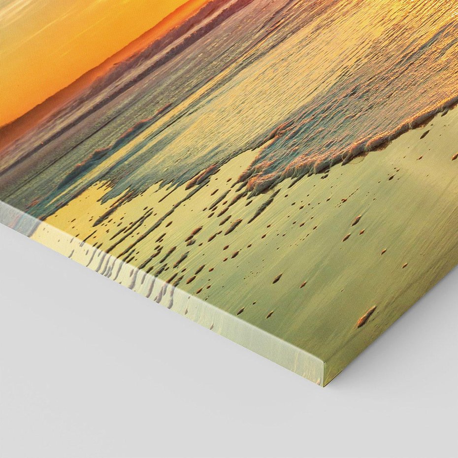 Obraz na płótnie 120x60 - Magia Chwil - zachód słońca,