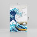 Obraz na płótnie 70x100 - Wzburzone Morze - wielka fala w kaganawie, Hokusai