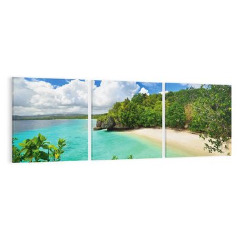 Obraz na płótnie 120x40 - Tropikalna wyspa na Filipinach - Filipiny, tropikalna