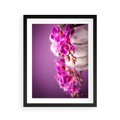 Plakat w ramie 40x50 - Relaksująca orchidea w spa - spa, orchidea - rama czarna