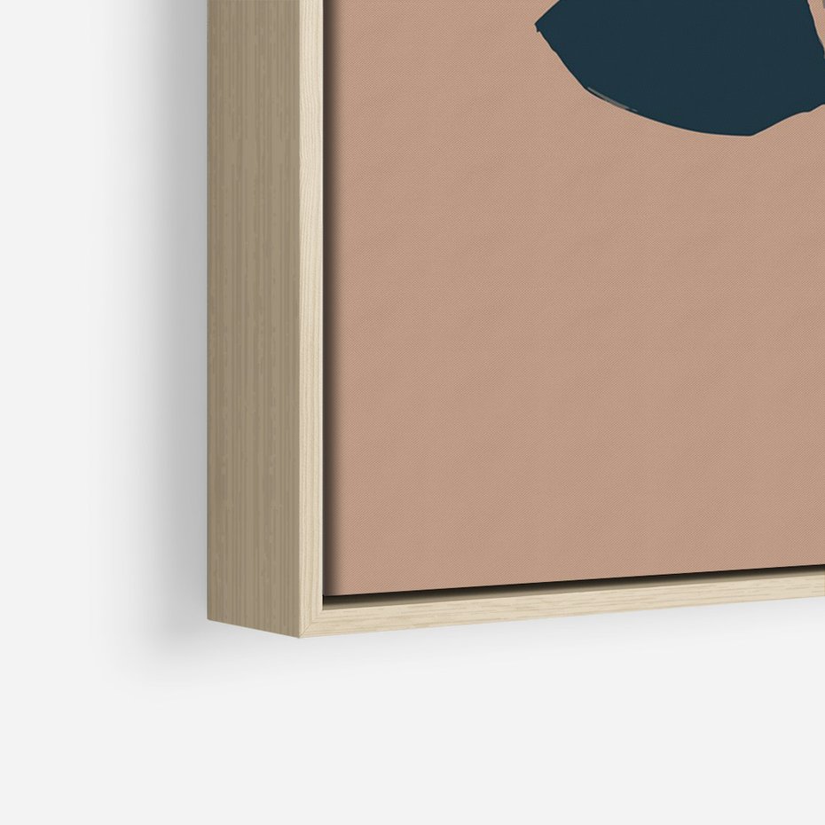 Obraz w ramie 70x100 - Niewytłumaczalne - abstrakcyjny obraz, plakat - rama drewno