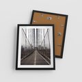 Plakat w ramie 40x50 - Nowoczesna Linia - most, nowoczesna - rama czarna
