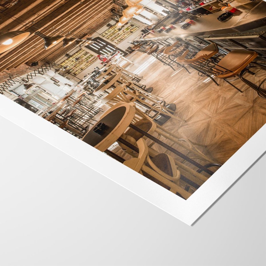 Plakat bez ramy 40x50 - Smak i styl - restauracja, architektura