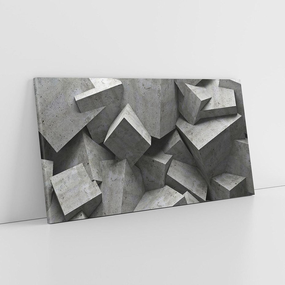 Obraz na płótnie 100x50 - Abstrakcja w Trzech Wymiarach - 3D, abstrakcja