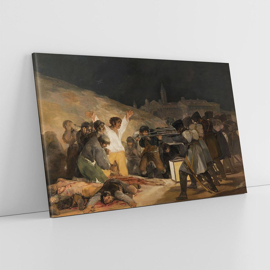 Obraz na płótnie 120x80 - "The Third of May" Francisco Goya - Reprodukcja - reprodukcja, obraz na płótnie
