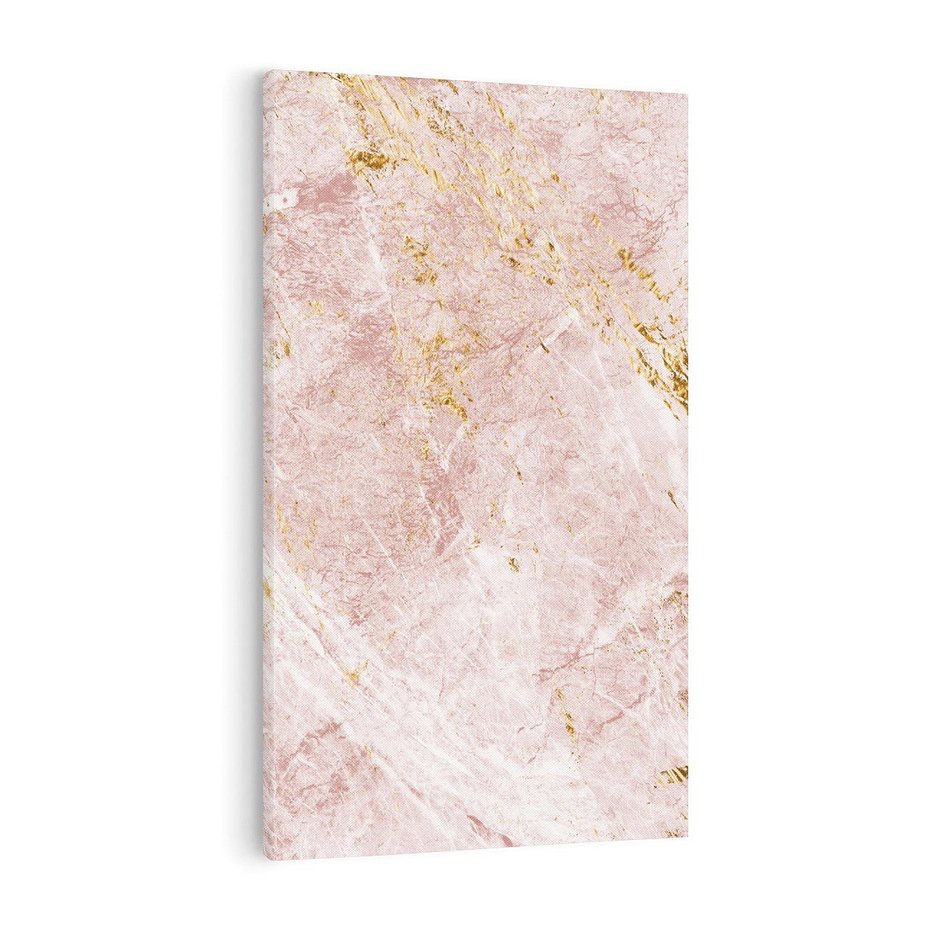 Obraz na płótnie 70x100 - Wyjątkowa Stylizacja - marmur, złoto