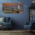 Obraz na płótnie 100x50 - Ikona Nowego Jorku - most, Nowy Jork