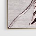 Obraz w ramie 70x100 - Graficzna Elegancja - nowoczesna sztuka, grafika - rama drewno