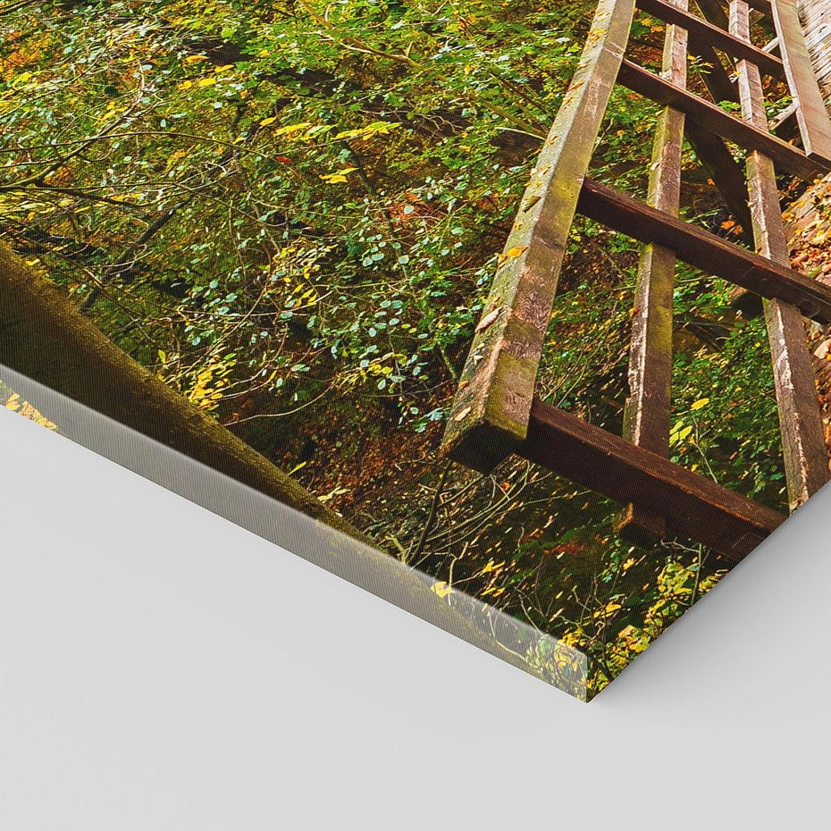 Obraz na płótnie 120x60 - Spacer Ścieżką w Las - ścieżka, spacer