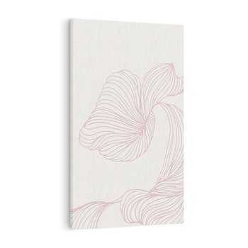 Obraz na płótnie 50x70 - Szept marzeń i tajemnic - abstrakcyjne, roślinne ornamenty