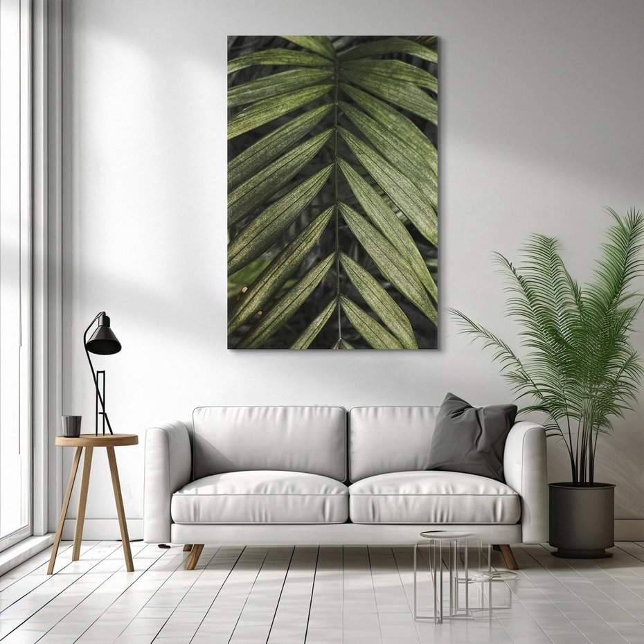 Obraz na płótnie 70x100 - W Liściach Ukryte - zdjęcie, fotografia